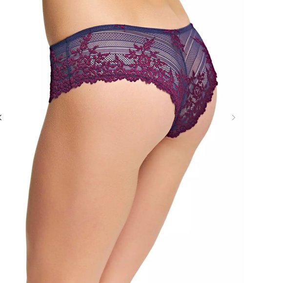 Wacoal Embrace Lace Bralette and Tanga Set (Size 36 / S) - Picture 10 of 10